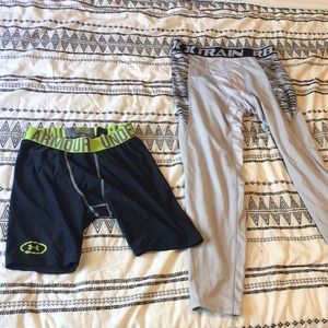 2 for the price of 1 compression shorts and pants